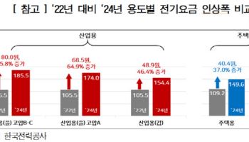 경총 "기업 경쟁력 위해 산업용 전기요금 부담 완화해야"