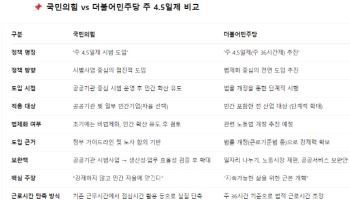"4일 일하고 3일 쉰다" 이재명이 약속한 '4.5일제'는?