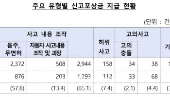 작년 제보로 적발한 보험사기 521억…포상금 15억 지급