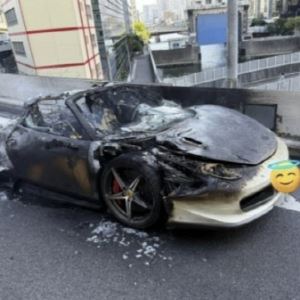 10년 모아 산 4억 페라리, 1시간 만에 ‘활활’…잿더미로