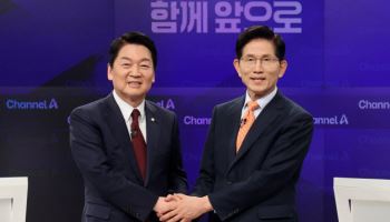 안철수 "분권형 개헌해야" 김문수 "다수당 대한 견제 보장해야"