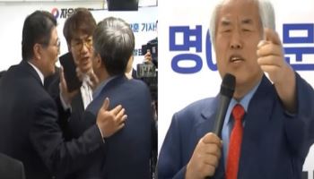 “끌어내!” 기자 향해 전광훈 폭발…‘정곡 찌른’ 대선 출마 자격 논란