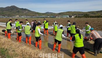 농협경제지주, 농번기 전국 각지에서 일손돕기