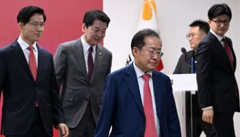 경선 탈락 홍준표, '이번 대선 역할 여기까지'