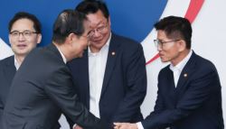 한덕수 “김문수에 연락할 것”…金 “이재명 집권 막아야”