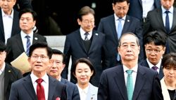 단일화 신경전…韓 만나자 3번 말해 vs 金측 오해 부추겨(종합)