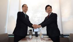 [속보] 김문수·한덕수, 2차 단일화 회동 시작