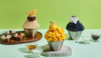 더플라자, 전통 팥빙수 출시