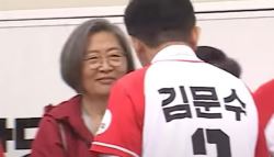 “어떡하냐 문수야” 조롱하더니 “아버지”…이수정, 김문수 만났다	