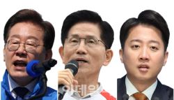 이재명 48.1%·김문수 38.6%·이준석 9.4%[리얼미터]