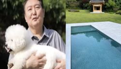 물 많이 쓴 이유가..한남동 관저 '개 수영장' 의혹