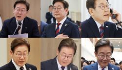취임 일주일 李대통령, 주말 빼고 싹 '줄무늬 넥타이'