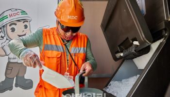HDC현대산업개발, 고드름 캠페인 실시…"온열질환 예방"