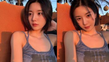 ‘워터밤 여신’ 권은비의 휴양지룩은…데님 민소매 ‘화제’[누구템]