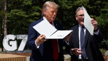 트럼프, 중동 상황에 G7서 조기 귀국…NSC 준비 지시(상보)