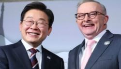 “젊고 미남이시다” 李대통령 칭찬에 호주 총리가 보인 반응