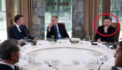 트럼프 떠난 G7 자리엔 젤렌스키가 앉았다