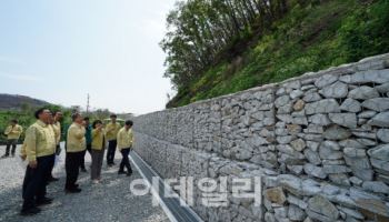 [포토]임상섭 산림청장, 영남권 산불피해지 복구현장 점검