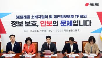 국힘 "SKT 해킹 사태는 국가 대한 침략…최태원 청문회 추진"