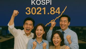[속보]코스피, 1.48% 오른 3021.84 마감…코스닥은 791.53