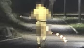“속옷 없이 힙색만”…알몸으로 산책로 달린 남성 ‘충격’