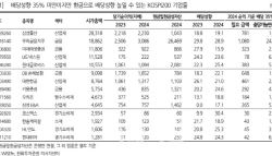 "배당세재 개편안, 주요 모멘텀 부상"…선별된 14개 종목은?