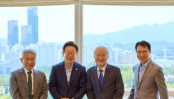 李대통령, 조갑제·정규재 오찬 회동