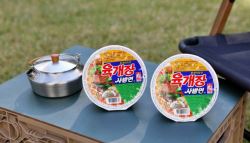 [K장수템]용기면 대명사 농심 ‘육개장사발면’…부동의 1위