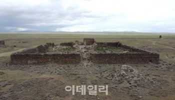 국립문화유산연구원, 몽골 '하르보힝 발가스 유적' 공동조사