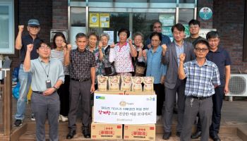 농협 축산물도매분사, 삼계탕 나눔행사