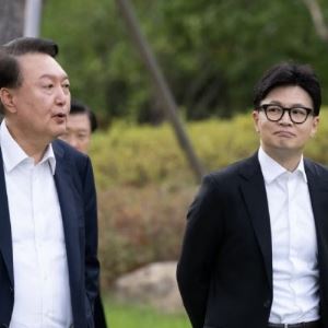 '이재용 무죄' 나오자 홍준표 "윤석열·한동훈, 두 사냥개가…"