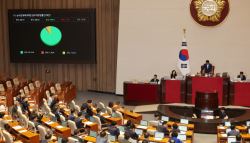 '尹정부 거부권' 농업재해대응2법, 국회 본회의 통과(상보)