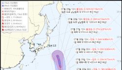 7·8·9호 태풍 3개, 동시에 북상…한국 영향은?