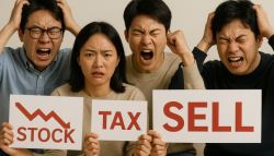 폭락장인데 180억 세금…더 내라고? 뿔난 개미들