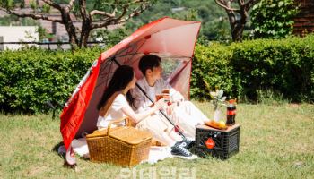코카-콜라, 미션 완수 제공되는 '원더플 우산텐트'