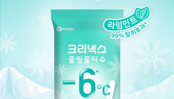 땀 닦으려다 히트쳤다…유한킴벌리 쿨링물티슈 매출 5배 ‘껑충’