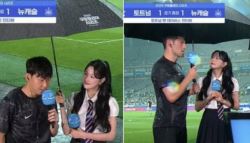 "이게 왜 논란"…손흥민 '우산 비매너' 사진 뭐길래?