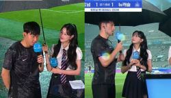 손흥민 '우산 비매너' 논란, NYT도 주목…"韓, 젠더갈등 깊어져"	