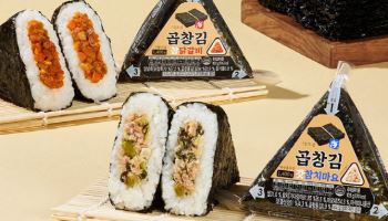 CU, 진도 ‘곱창김’ 삼각김밥 출시