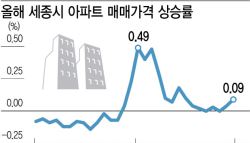 대통령 집무실 신속 추진에... 세종아파트값·거래량 회복세