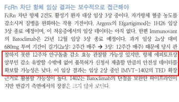 한올바이오파마는 어렵고 에이프릴바이오는 된다는 이유