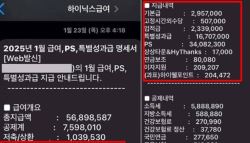 하이닉스 한달 급여, 연봉만큼 나온 이유