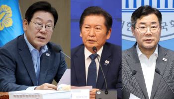 李대통령, 정청래·박찬대와 만찬…원팀 강조