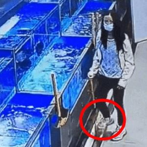 활어 꺼내더니 발로 '꾹꾹' 밟고 "싸게 주세요"