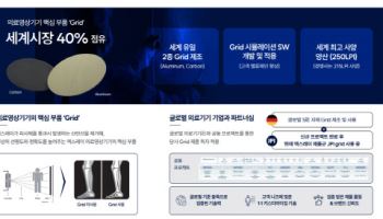 "글로벌 유일 카본 소재 그리드 생산 등 독보적 기술 보유"[JPI헬스케어 대해부②]