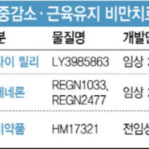 릴리가 중단한 ‘근육 보존 비만약’, 한미약품은 가능한 이유