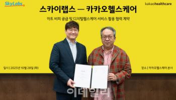 카카오헬스케어-스카이랩스, ‘혈압 반지’ 공급 계약 체결