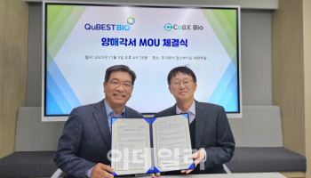 캅스바이오-큐베스트바이오, 신약개발 전주기 협력 위한 MOU 체결