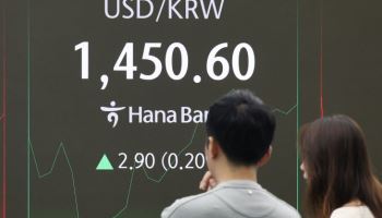 강달러 완화에도 美고용 충격 여파…환율 1458원으로 상승