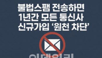 방치 사업자도 퇴출, 효과 봤나…문자스팸 1년 만에 74% 급감
